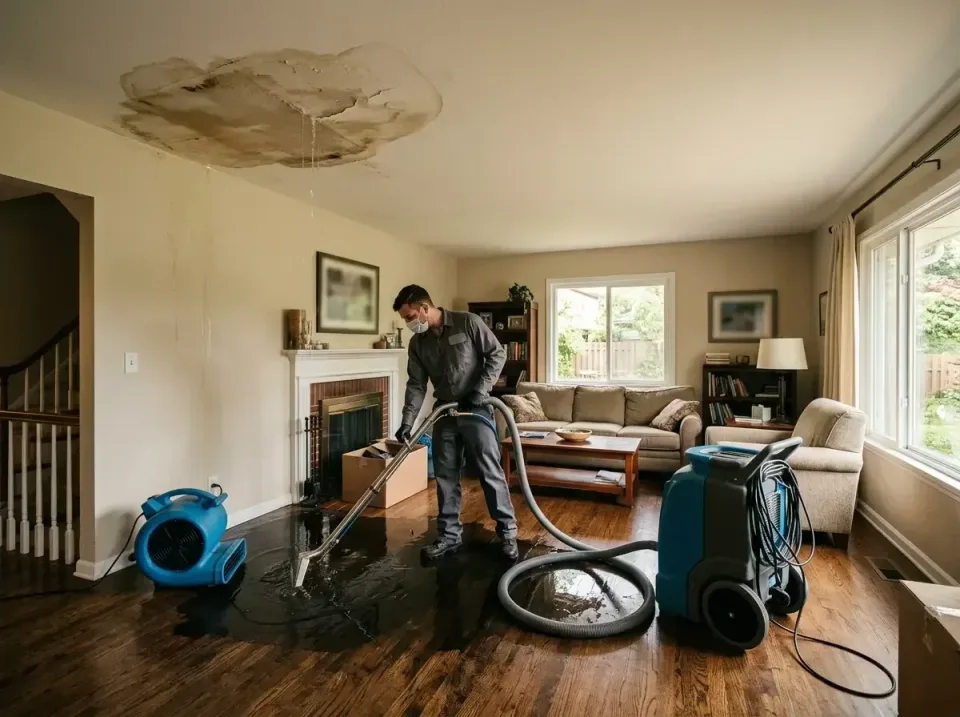 attic-pipe-burst-ceiling-drip-008 — frequently asked questions, Water Damage Restoration & Carpet Care in Sanford, FL